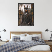 Gangster Dobermann Canvas Afdruk (Insitu (Slaapkamer))