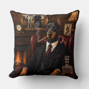 Gangster Dobermann Kussen