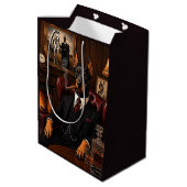 Gangster Dobermann Medium Cadeauzakje (Achterkant Gekanteld)
