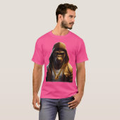 Gangster Hip Hop Gorilla T-shirt (Voorkant volledig)