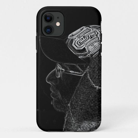gangster in het donker Case-Mate iPhone case (Achterkant)