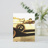 gangster in ons allen briefkaart (Staand voorkant)