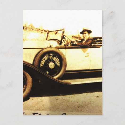 gangster in ons allen briefkaart (Voorkant)