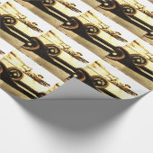 gangster in ons allen cadeaupapier (Hoek)