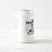 Gangster John Dillinger Bierpul (Voorkant links)