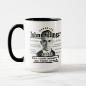 Gangster John Dillinger Mok (Links)
