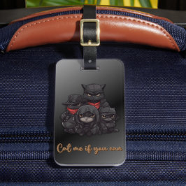 Gangster Kat Bagage Label | Kat Me If You Can