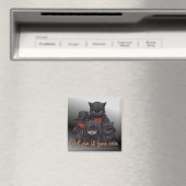 Gangster kat magneet | Kat me als je kunt (Insitu (Vaatwasser))