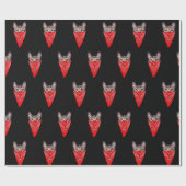 Gangster kattenkat cadeaupapier (Vlak)