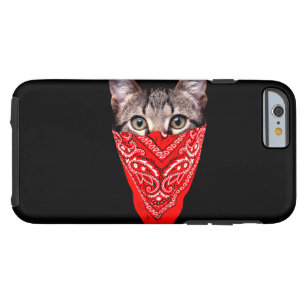 Gangster kattenkat tough iPhone 6 hoesje