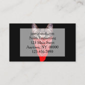 Gangster kattenkat visitekaartje (Voorkant)