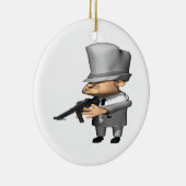 Gangster Keramisch Ornament (Rechts)