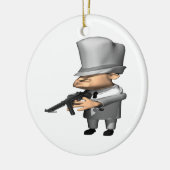 Gangster Keramisch Ornament (Links)
