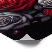 Gangster Meisje Hip Hop chicano kunst grafisch Poster (Hoek)