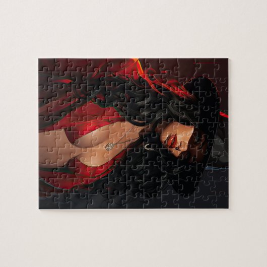 Gangster meisjes legpuzzel (Horizontaal)