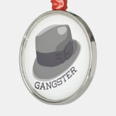 Gangster Metalen Ornament (Links)