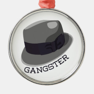 Gangster Metalen Ornament