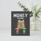 Gangster-ondernemer Rich Briefkaart (Staand voorkant)