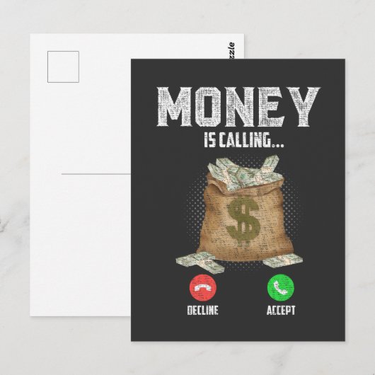 Gangster-ondernemer Rich Briefkaart (Voorkant / Achterkant)