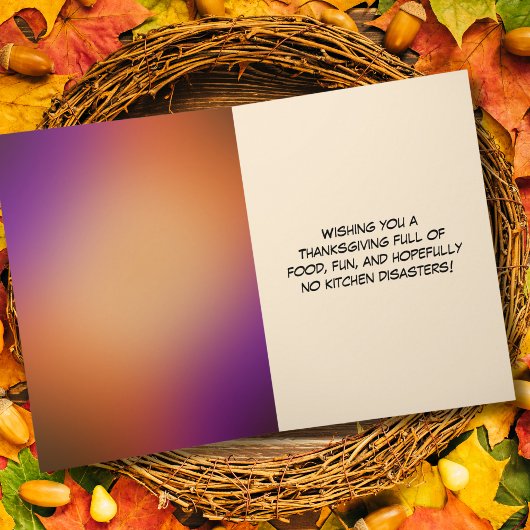 Gangster opa's Thanksgiving les Feestdagen Kaart