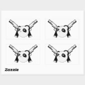 Gangster Panda Sticker (Vel)