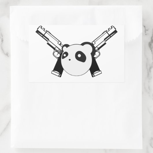 Gangster Panda Sticker (Tas)