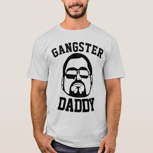 GANGSTER PAPPIE Functie Vader T-Shirts (Voorkant)
