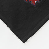 Gangster Pro Donald Trump Tattoo Republikein Ameri Fleece Deken (Hoek)