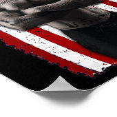 Gangster Pro Donald Trump Tattoo Republikein Ameri Poster (Hoek)