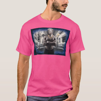 Gangster Pro Donald Trump Tattoo Republikein Grapp T-shirt