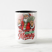 Gangster Santa All I Want For Christmas Is Money Mok (Midden)