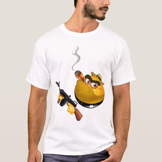 Gangster-shirt T-shirt (Voorkant)