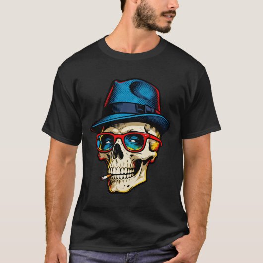 Gangster Skully T-shirt (Voorkant)