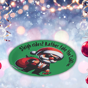 Gangster - Sleigh Rides? Neem Cadillac liever   Papieren Bordje