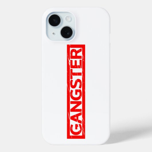 Gangster Stamp Case-Mate iPhone Case (Achterkant)