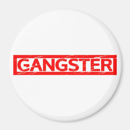 Gangster Stamp Magneet (Voorkant)