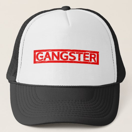 Gangster Stamp Trucker Pet (Voorkant)