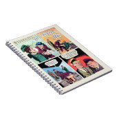  gangster strips maffiabaas slaat Henchman Notitieboek (Rechterzijde)