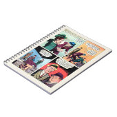  gangster strips maffiabaas slaat Henchman Notitieboek (Linkerzijde)