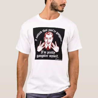 gangster t-shirt