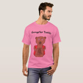 Gangster Teddy Bear T-Shirt (Voorkant volledig)