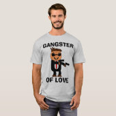 GANGSTER VAN LIEFDE, de T-shirts van grappig (Voorkant volledig)
