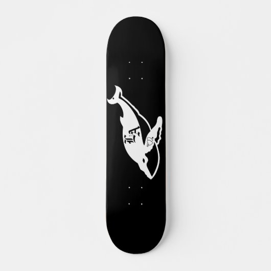 Gangster Whale Board Persoonlijk Skateboard (Voorkant)