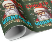 Gangster Wrapper Christmas Wrapping Paper Cadeaupapier (Rol Hoek)