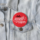 Gangster Wrapper Kerstmis Ronde Button 7,6 Cm (In situ)