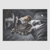 Gangster Zebra #1 Decoupage Tissuepapier (Voorkant)