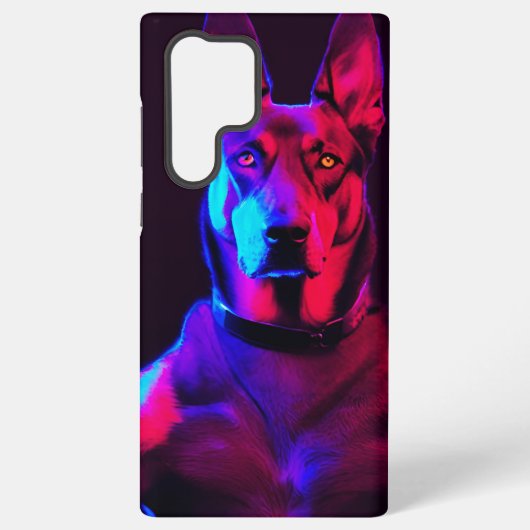gangsterhond samsung galaxy hoesje (Achterkant)