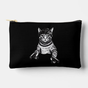 Gangsterkat-tatoeagekunst Coole Streetwear Kitty Etui
