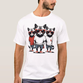 gangsterkatten t-shirt