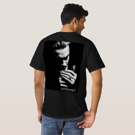 GANGSTER'S T-shirt (Achterkant volledig)